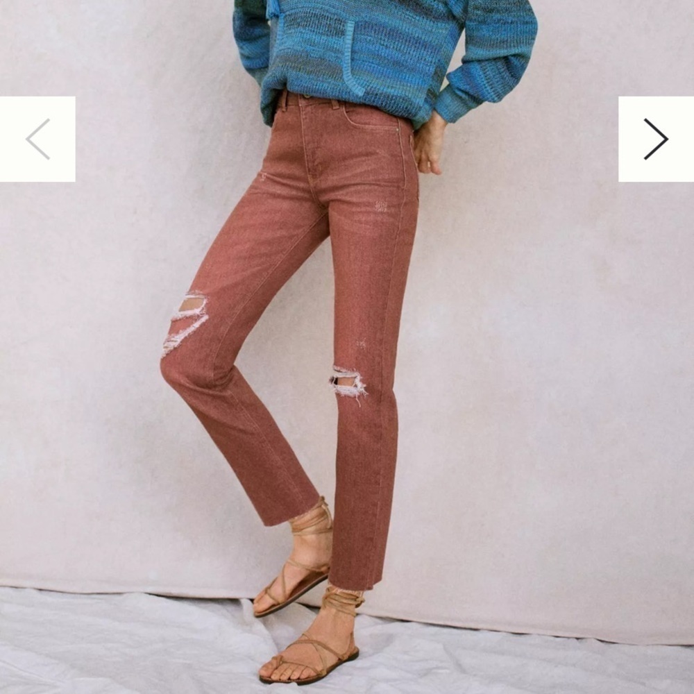 Anthropologie Pilcro The Vintage Straight Jeans 29 NWT